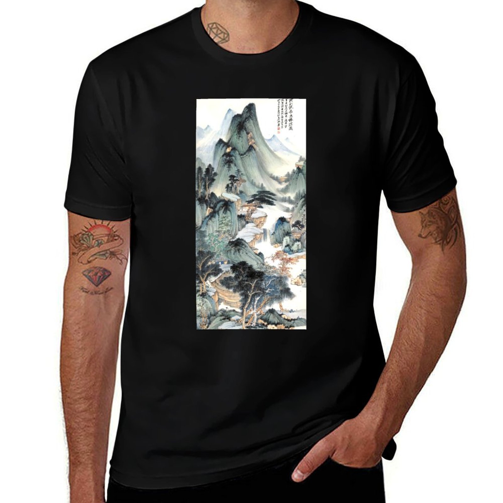 Outdoor Sports Hall - T-shirt Huayang Celestial Hall par Zhang